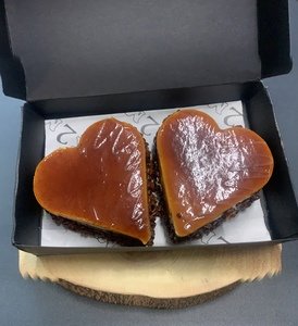 Caramel Heart Cake